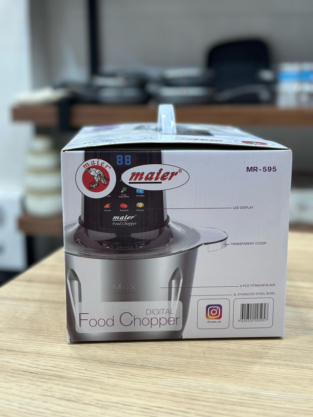 خرد کن 9تیغه مدلMR-595 برند مایر دارای منو جهت خردکردن